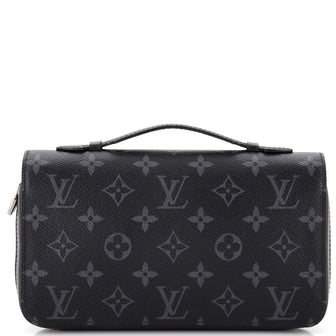 Louis Vuitton Zippy Wallet Monogram Eclipse Canvas XL
