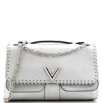 Louis Vuitton Very Chain Bag Whipstitch Leather