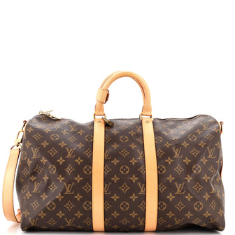 Louis Vuitton Keepall Bandouliere Bag Monogram Canvas 45