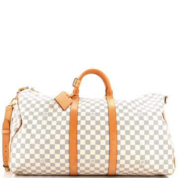 Louis Vuitton Keepall Bandouliere Bag Damier 55