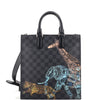 Louis Vuitton Sac Plat Cross Bag Limited Edition Wild Animals Damier Graphite Black