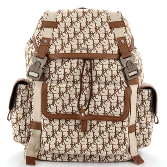 Christian Dior x Cactus Jack Hit the Road Backpack Printed Canvas 
