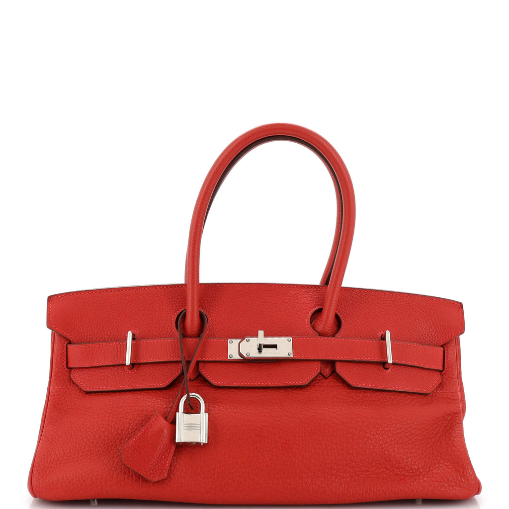 Hermes Birkin JPG Bag Clemence 42 Red