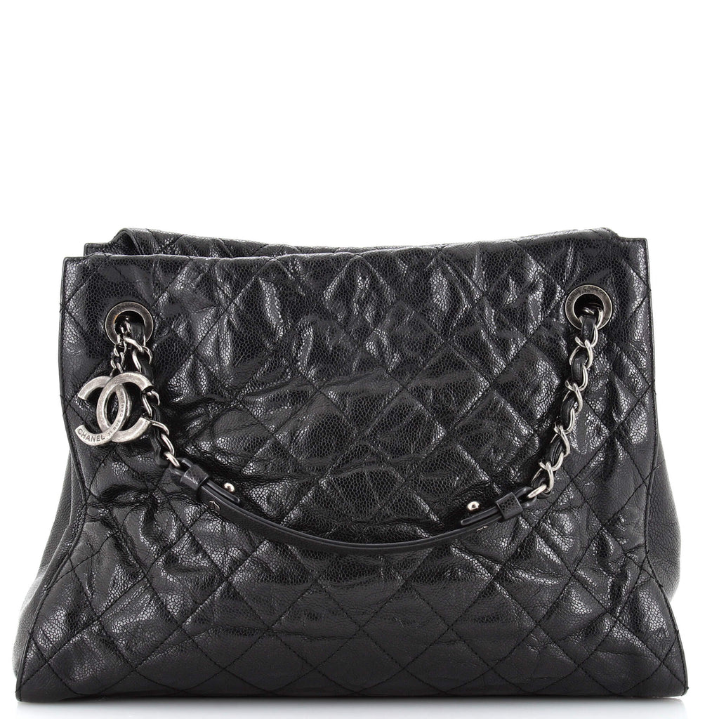 Chanel Black Glazed Caviar CC Crave Shoulder Bag, myGemma