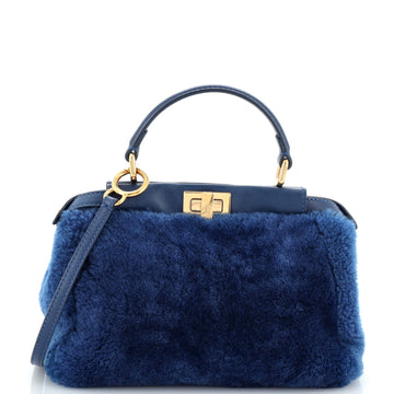 Fendi Peekaboo Bag Shearling Mini