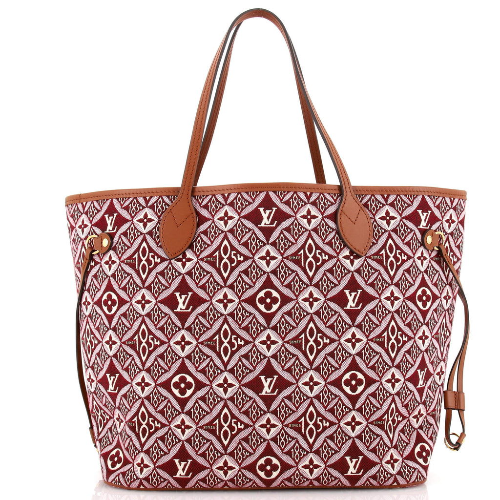 Louis Vuitton Neverfull NM Tote Limited Edition Since 1854 Monogram  Jacquard MM Red 218235241