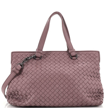 Bottega Veneta Double Zip Messenger Bag Intrecciato Nappa Medium