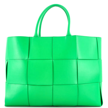 Bottega Veneta Arco Tote Maxi Intrecciato Leather Large