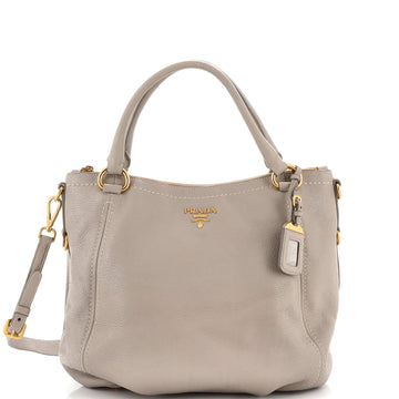 Prada Convertible Satchel Vitello Daino Medium