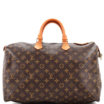 Louis Vuitton Speedy Handbag Monogram Canvas 40