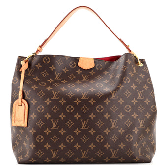 Louis Vuitton Graceful Handbag Monogram Canvas MM