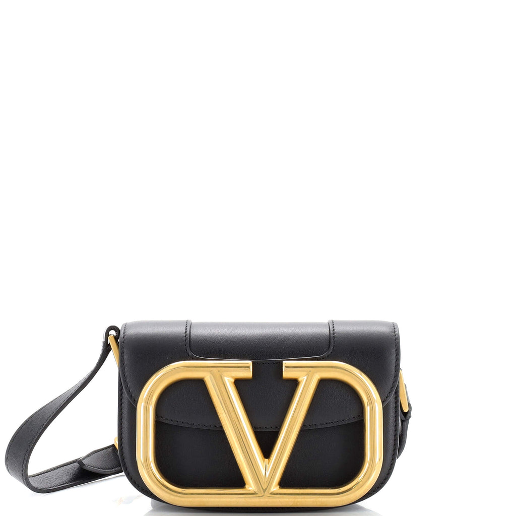 Valentino Garavani Supervee Ivory Leather Small Crossbody Bag – Queen Bee  of Beverly Hills