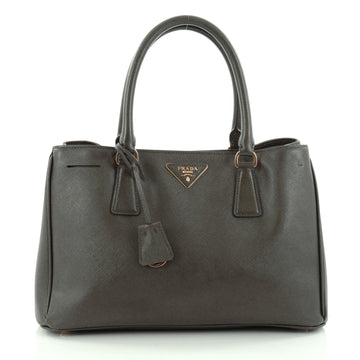 Prada Gardener's Tote Saffiano Leather Medium Green 2183003