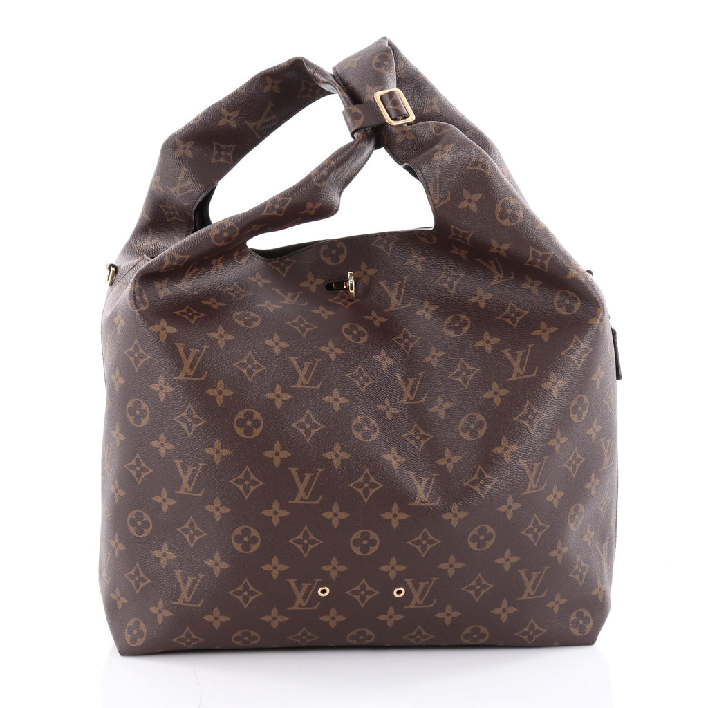 Buy Louis Vuitton Atlantis Handbag Monogram Canvas MM Brown 2183101