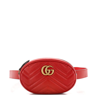 Gucci GG Marmont Belt Bag Matelasse Leather