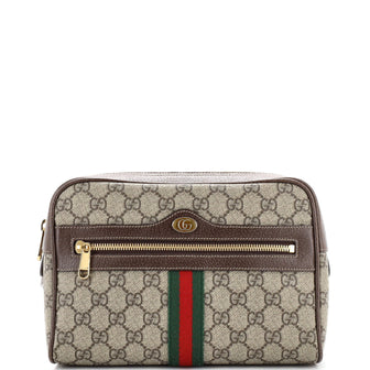 Gucci Ophidia Belt Bag GG Coated Canvas Medium