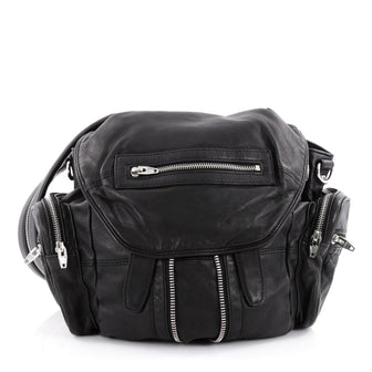 Alexander Wang Marti Backpack Leather Mini Black 2183304
