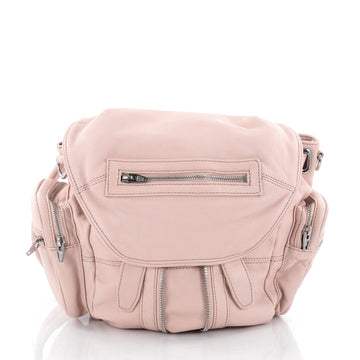 Alexander Wang Marti Backpack Leather Mini Pink 2183305