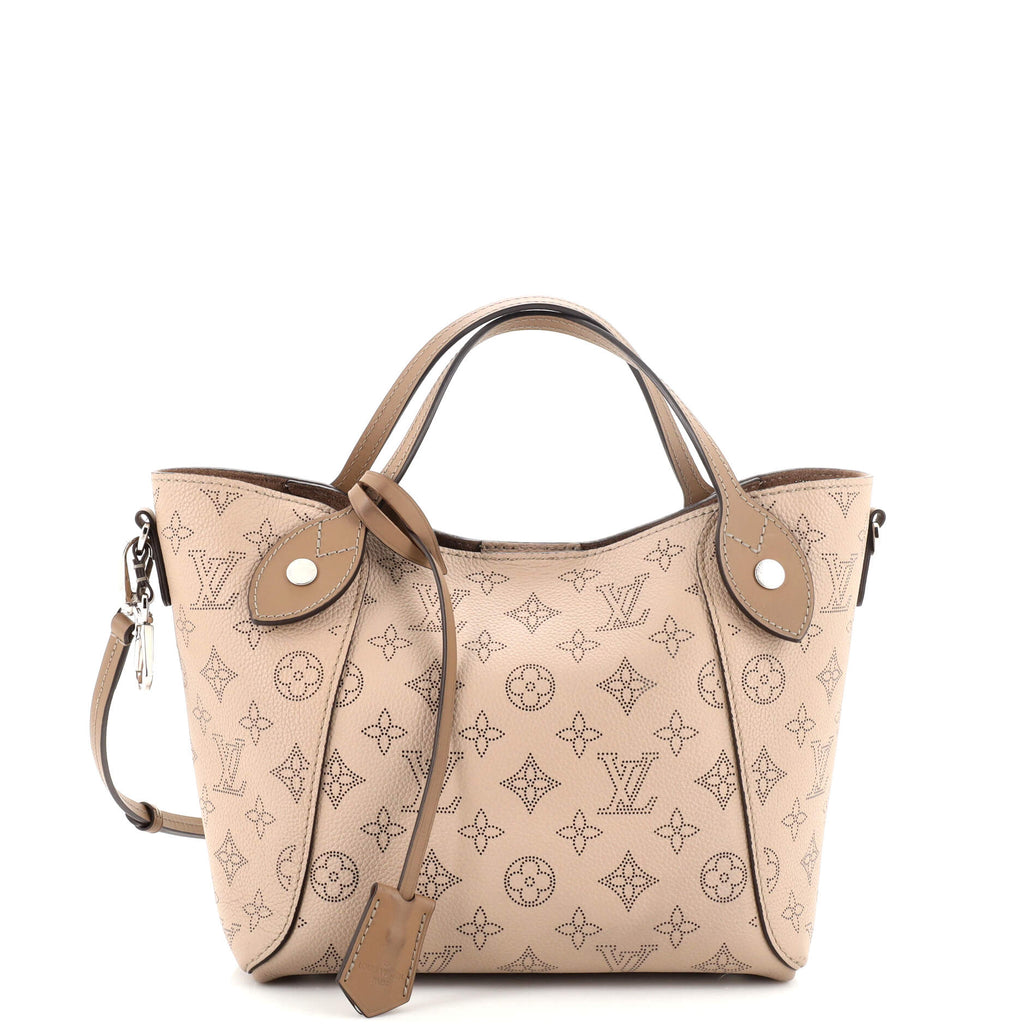 Louis Vuitton Hina Handbag Mahina Leather MM Neutral 22991053