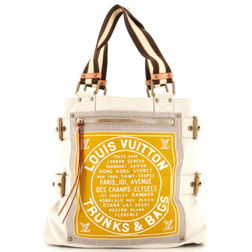 Louis Vuitton Globe Shopper Tote Canvas MM