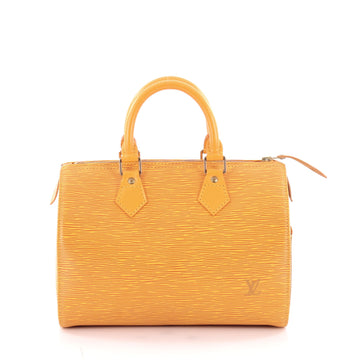 Louis Vuitton Speedy Handbag Epi Leather 25 Yellow 2183902