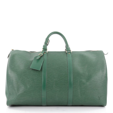 Louis Vuitton Keepall Bag Epi Leather 50 Green 2183903