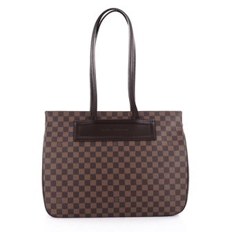 Louis Vuitton Parioli Handbag Damier GM Brown