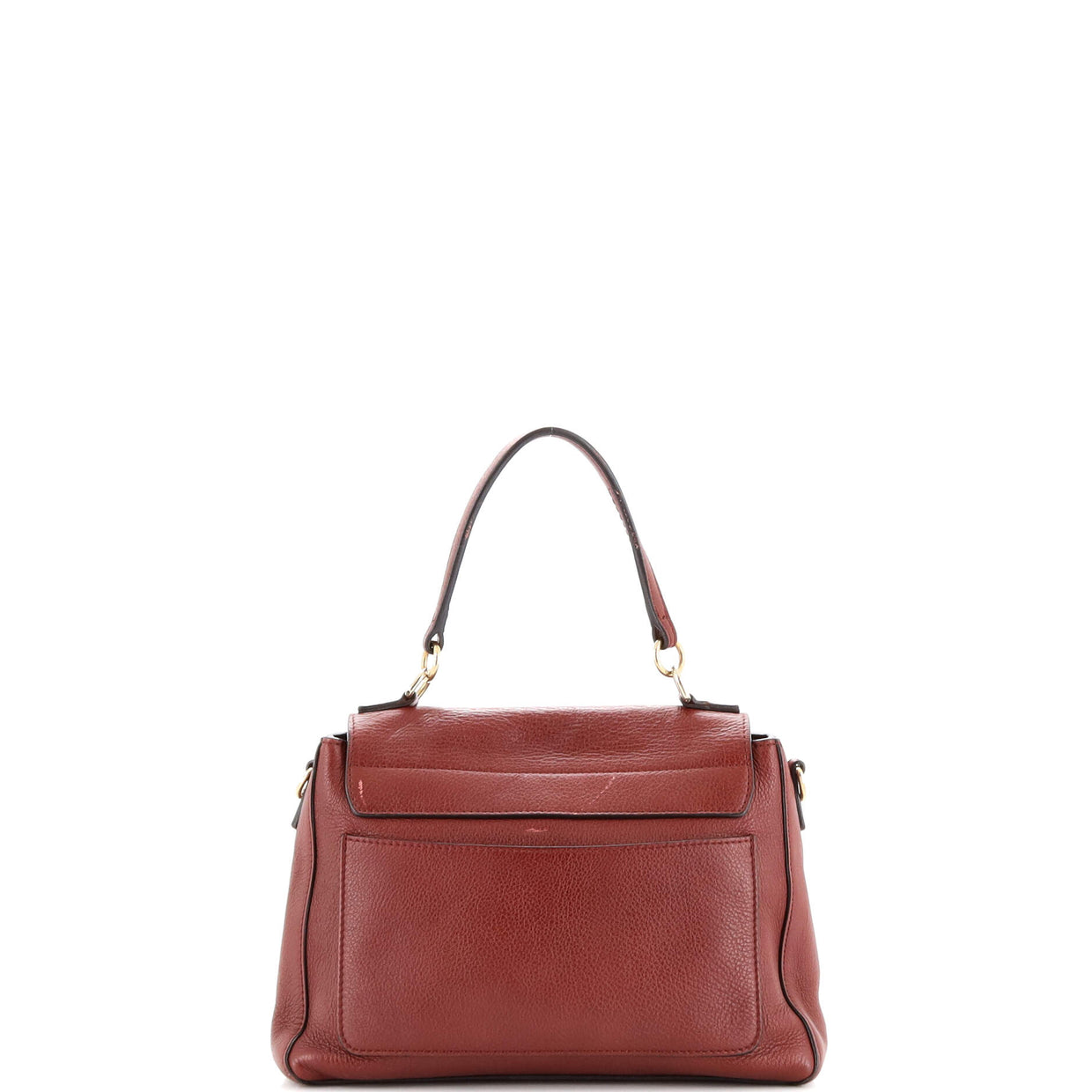 Chloe Faye Day Bag Leather Small Red 21841811