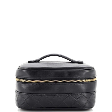 Chanel Vintage Cosmetic Case Lambskin