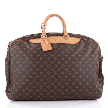 Louis Vuitton Alize Bag Monogram Canvas 2 Poches Brown