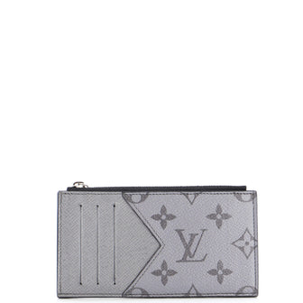 Louis Vuitton Coin Card Holder Monogram Taigarama