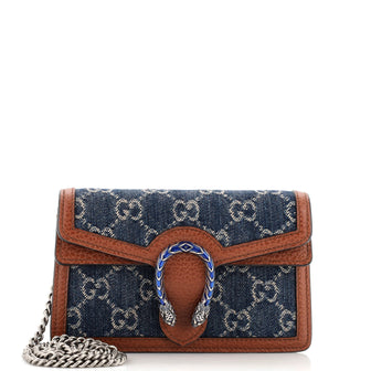 Gucci Dionysus Bag GG Denim Super Mini