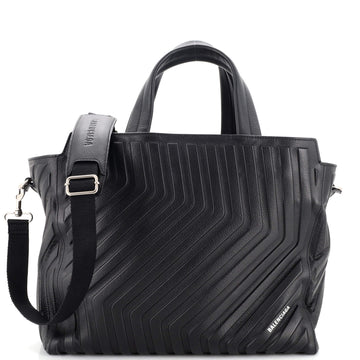 Balenciaga Car East West Tote Leather Medium