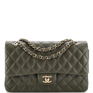 Chanel Classic Double Flap Bag Quilted Lambskin Medium