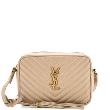 Saint Laurent Lou Camera Bag Matelasse Chevron Leather Small