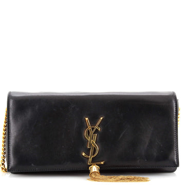 Saint Laurent Kate 99 Tassel Flap Bag Leather Medium
