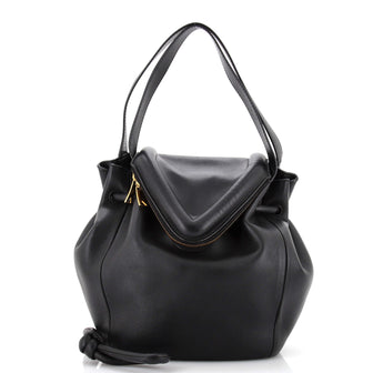 Bottega Veneta Beak Tote Bag Leather Small