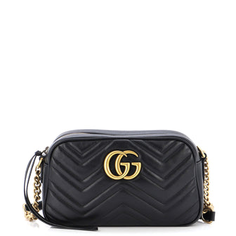 Gucci GG Marmont Shoulder Bag Matelasse Leather Small