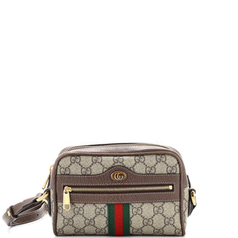Gucci Ophidia Shoulder Bag GG Coated Canvas Mini