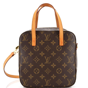 Louis Vuitton Spontini Handbag Monogram Canvas