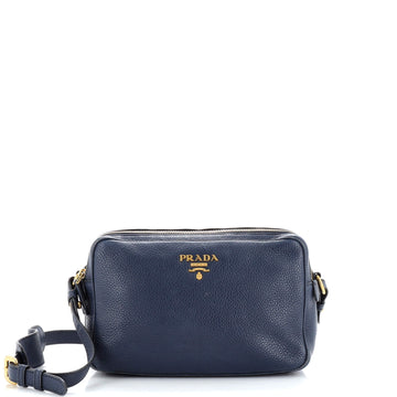 Prada Double Zip Camera Bag Vitello Daino