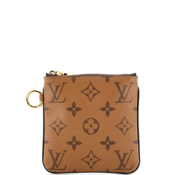 Louis Vuitton Trio Square Pouch Reverse Monogram Canvas