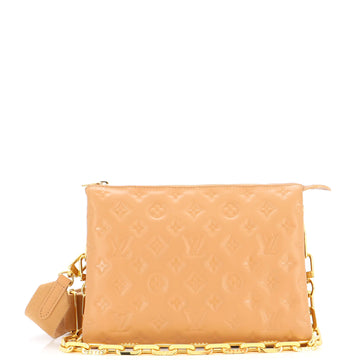 Louis Vuitton Coussin Bag Monogram Embossed Lambskin PM