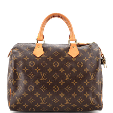 Louis Vuitton Speedy Handbag Monogram Canvas 30