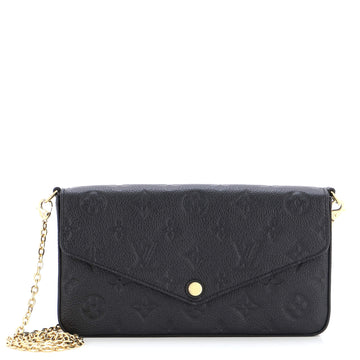 Louis Vuitton Felicie Pochette Monogram Empreinte Leather