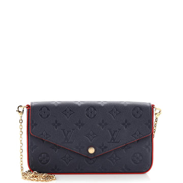 Louis Vuitton Felicie Pochette Monogram Empreinte Leather