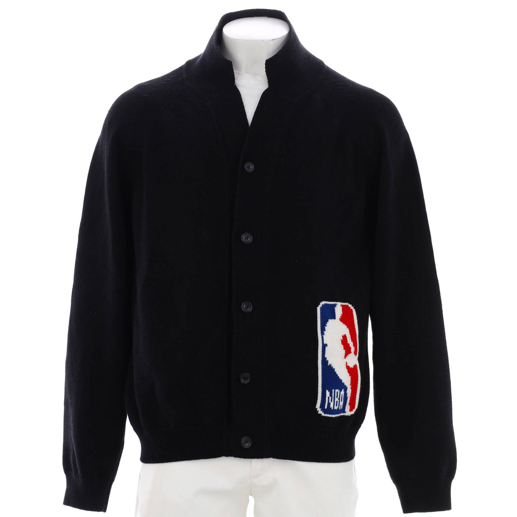 Louis Vuitton Men's NBA Cardigan Nylon Blend Black