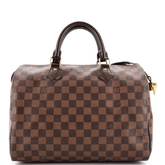 Louis Vuitton Speedy Handbag Damier 30