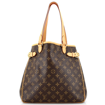 Louis Vuitton Batignolles Handbag Monogram Canvas Vertical
