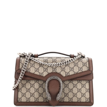 Gucci Dionysus Top Handle Bag GG Coated Canvas Small